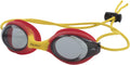 Dolfin Adult Swim Goggles - Quick Adjust Pro Strap with Anti-Fog, Anti-Leak Protection, 1 and 3 Packs Sporting Goods > Outdoor Recreation > Boating & Water Sports > Swimming > Swim Goggles & Masks Dolfin Red Yellow One Size 