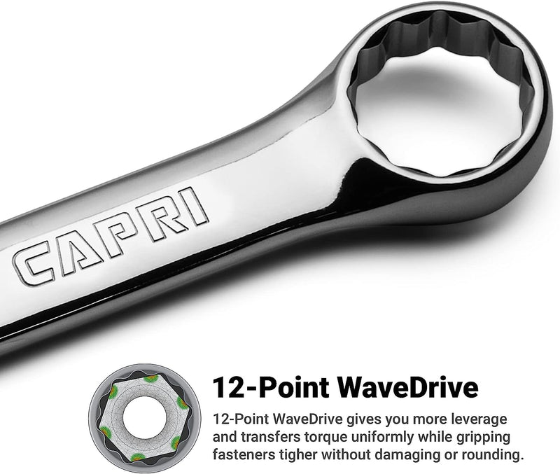 Capri Tools 1/4-Inch Combination Wrench, 12 Point, SAE, Chrome (1-1401) Sporting Goods > Outdoor Recreation > Fishing > Fishing Rods Capri Tools   