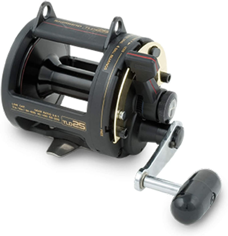 Shimano TLD Lever Drag Conventional Reel Sporting Goods > Outdoor Recreation > Fishing > Fishing Reels Shimano American Corporation Gear Ratio: 3.6:1 | Size: 25 Right  
