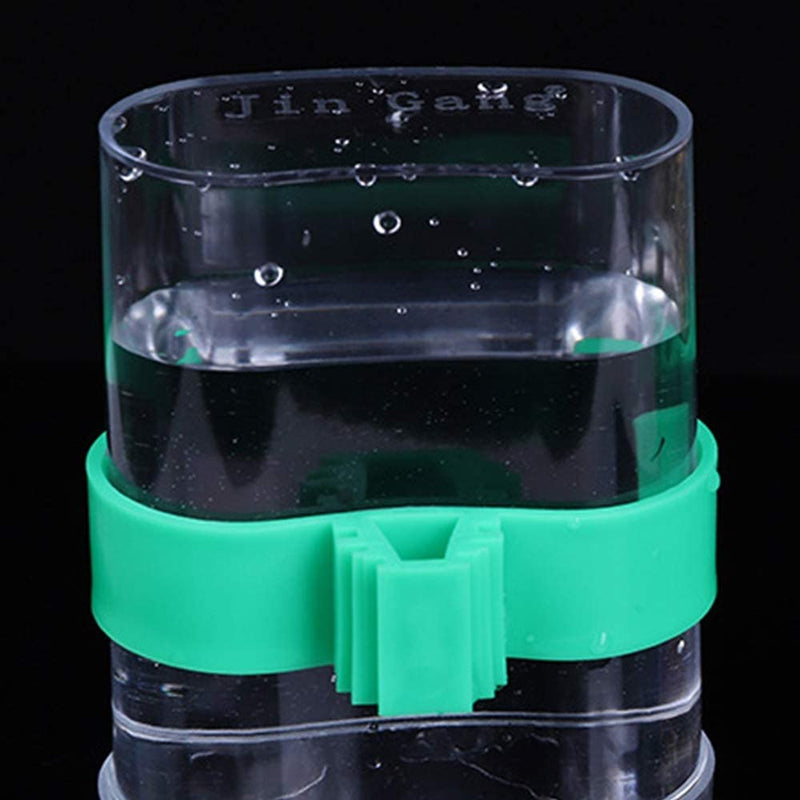 Hamiledyi Parakeet Water Dispenser No Mess Parrot Feeder Parakeet Waterer Cockatiel Cage Accessories,Automatic Feeding for Budgies Finch Canaries Lovebirds(2Pcs) Animals & Pet Supplies > Pet Supplies > Bird Supplies > Bird Cage Accessories > Bird Cage Food & Water Dishes Hamiledyi   