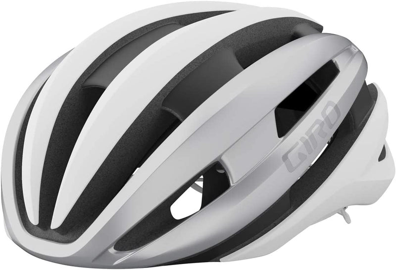 Giro Synthe MIPS II Adult Road Cycling Helmet Sporting Goods > Outdoor Recreation > Cycling > Cycling Apparel & Accessories > Bicycle Helmets Giro Matte White/Silver Large (59-63 cm) 