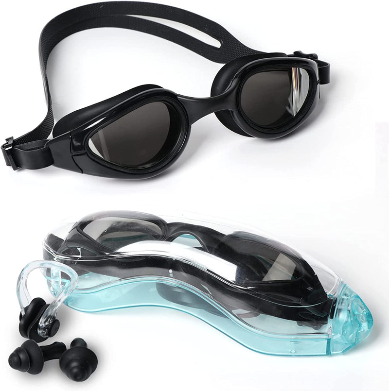 DREAM&GLAMOUR Swim Goggles,Swimming Goggles No Leaking for Adult Men Women Youth Sporting Goods > Outdoor Recreation > Boating & Water Sports > Swimming > Swim Goggles & Masks DREAM&GLAMOUR Mirror Silver Lens  