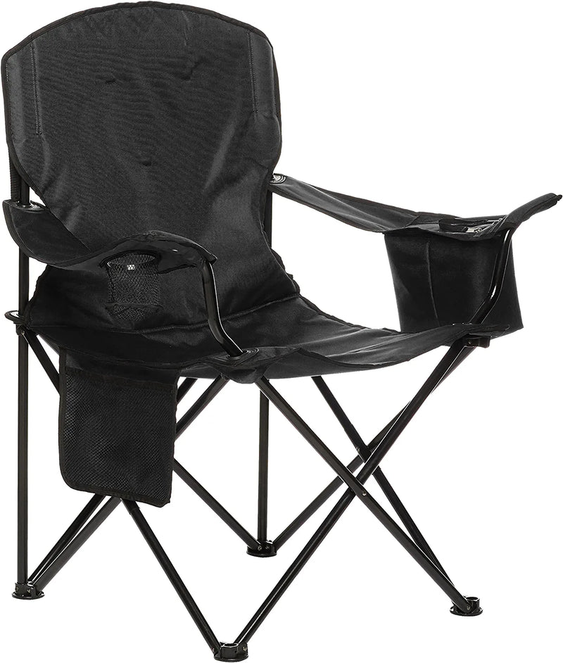 XL Folding Padded Outdoor Camping Chair with Carrying Bag - 38 X 24 X 36 Inches, Black Home & Garden > Lighting > Lighting Fixtures > Chandeliers KOL DEALS   