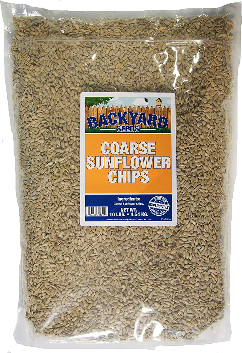 Sunflower Coarse Kernels Hearts No Waste No Mess Bird Seed (50 Pounds) Animals & Pet Supplies > Pet Supplies > Bird Supplies > Bird Food CountryMax 10 Pound (Pack of 1)  