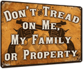 2nd Amendment, 12x16 Inch Metal Sign, Patriotic Americana Wall Decor for Gun Owners, Firing Ranges, Gun Room, Office, Gifts for Veterans, Active Military, Law Enforcement, NRA Members, RK3111 12x16 Home & Garden > Decor > Seasonal & Holiday Decorations Alamazookie Don't Tread on Me 12"x16" 