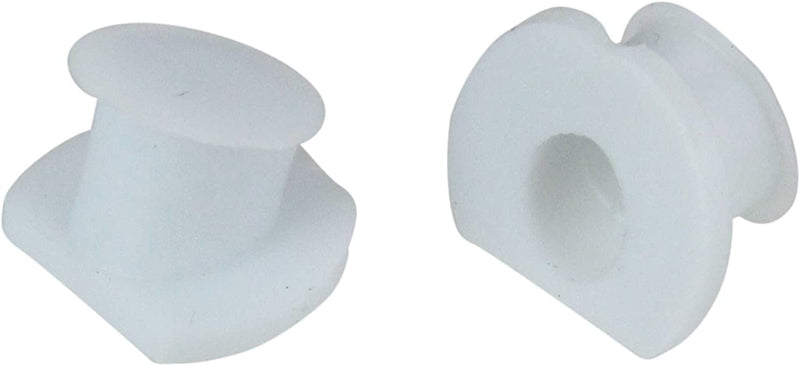 2Pc White Molded Ear Plugs Swimming Pool Accessory - One Size Sporting Goods > Outdoor Recreation > Boating & Water Sports > Swimming Swim Central   
