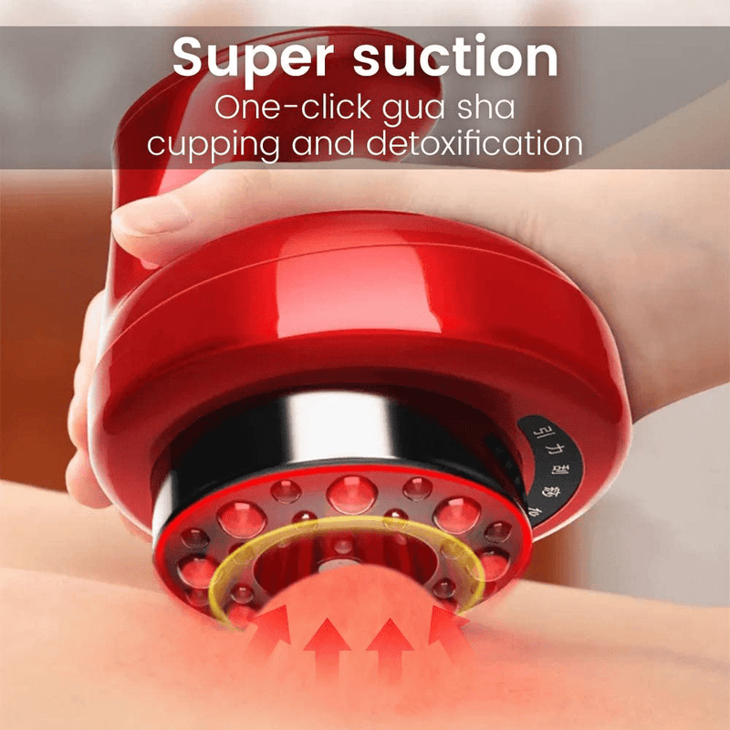 3 in 1 Cupping Set,Electric Cupping Therapy Machine with Gua Sha Scraping and Heat Cupping Massager,Rechargeable Adjustable Handheld Cupping Therapy Massage Tool,Back,Body  Scienlodic   