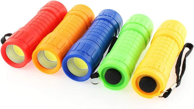 30-Pack Small Mini Flashlight Set, 5 Colors, COB LED Handheld Flashlight with Lanyard,90-Pack AAA Battery Included for Kids/Night Reading/Party/Camping/Emergency/Hunting Hardware > Tools > Flashlights & Headlamps > Flashlights Whaply   