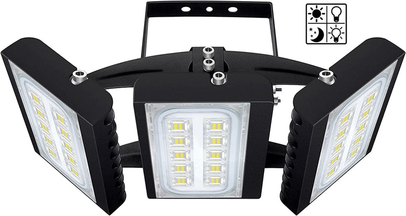 300W Dusk to Dawn LED Flood Light, STASUN 27000Lm Super Bright Outdoor Lighting, 5000K Daylight White, IP65 Waterproof Wide Angle Exterior Lighting LED Security Area Light for Yard, Patio, Parking Lot Home & Garden > Lighting > Flood & Spot Lights STASUN 150W Dusk to Dawn Light  