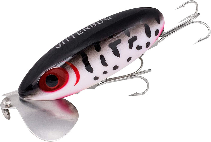 Arbogast Jitterbug Topwater Bass Fishing Lure - Excellent for Night Fishing Sporting Goods > Outdoor Recreation > Fishing > Fishing Tackle > Fishing Baits & Lures Pradco Outdoor Brands Wounded Coach Dog G630 (2 in, 1/4 oz) 
