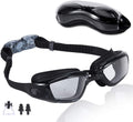 Rapidor Swim Goggles for Men Women Teens, Anti-Fog Uv-Protection Leak-Proof, RP905 Series Sporting Goods > Outdoor Recreation > Boating & Water Sports > Swimming > Swim Goggles & Masks Rapidor Black- Smoked & Clear Lenses  