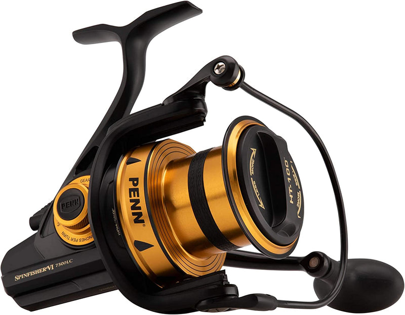 Penn Spinfisher VI Spinning Fishing Reel Sporting Goods > Outdoor Recreation > Fishing > Fishing Reels Pure Fishing Rods & Combos Spinfisher Vi Long Cast 7500 