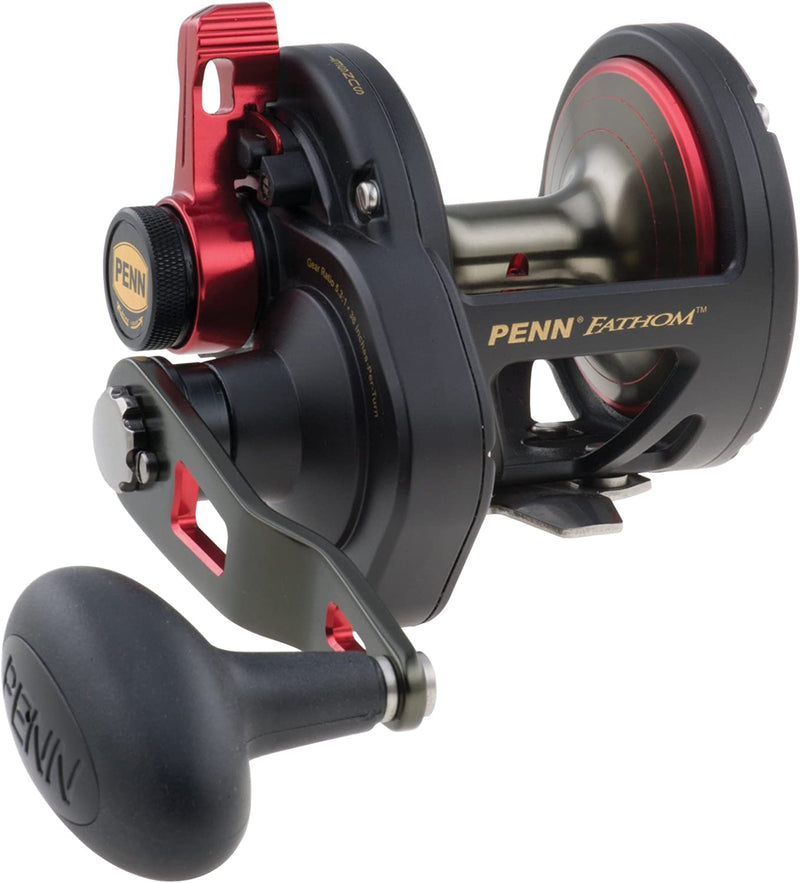 Penn Fathom Lever Drag Sporting Goods > Outdoor Recreation > Fishing > Fishing Reels Pure Fishing Rods & Combos Fth30ld (Left Hand)  