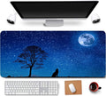 31.5X11.8 Inch Non-Slip Rubber Extended Large Gaming Mouse Pad with Stitched Edges Computer Keyboard Mouse Mat PC Accessories (8&24) Sporting Goods > Outdoor Recreation > Winter Sports & Activities Daisy House Wolf Moon  