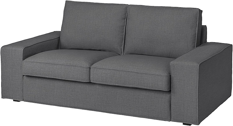 Kivik Cover - Slipcover Only (Hillared Beige, Loveseat) (Cover Only) Home & Garden > Decor > Chair & Sofa Cushions Generic Skiftebo Dark Gray Loveseat w/Chaise 
