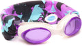 SPLASH SWIM GOGGLES with Fabric Strap - Pink & Purples Collection- Fun, Fashionable, Comfortable - Adult & Kids Swim Goggles Sporting Goods > Outdoor Recreation > Boating & Water Sports > Swimming > Swim Goggles & Masks Splash Place Magenta Ice  