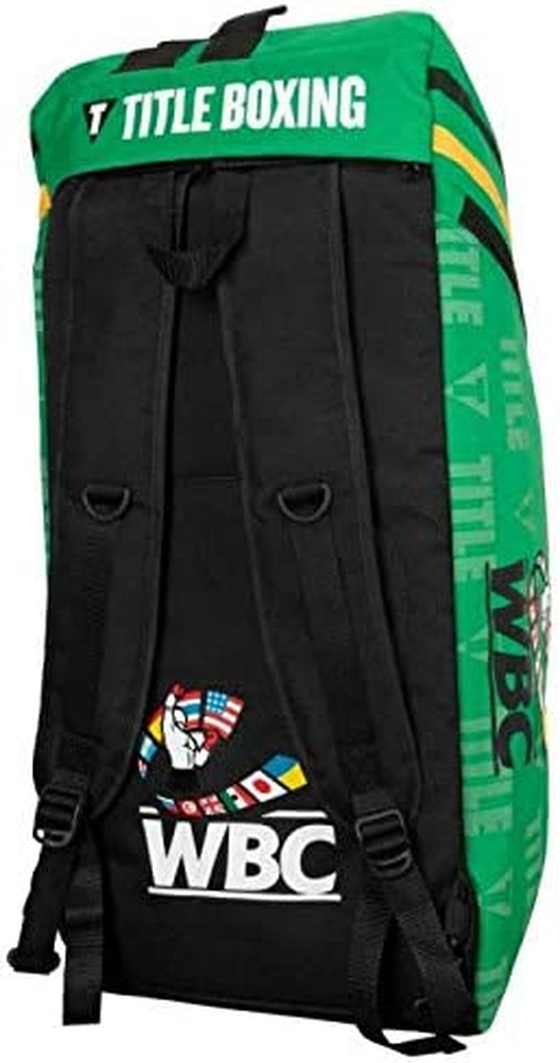 TITLE Boxing WBC Sport Bag/Back Pack, Green Home & Garden > Household Supplies > Storage & Organization TITLE Boxing   