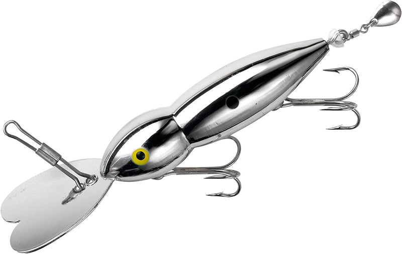 Heddon Magnum Hellbender Deep-Diving Fishing Lure, 5 1/2 Inch, 7/8 Ounce Sporting Goods > Outdoor Recreation > Fishing > Fishing Tackle > Fishing Baits & Lures Pradco Outdoor Brands Silver Plate  