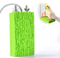 FOUDOUR Bird Cage Heater Thermo Perch Heated Bird Perch Snuggle up Bird Warmer for Parakeets, Parrots,Exotic Pet Birds Bird Accessories and Supplies 3.3"X6" Animals & Pet Supplies > Pet Supplies > Bird Supplies FOUDOUR Bird Perch  