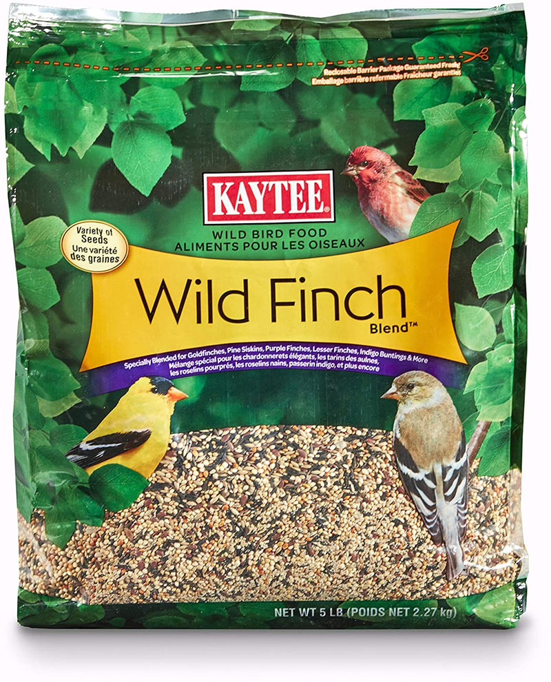 Kaytee Finch Blend Wild Bird Food, 5 Pounds, None