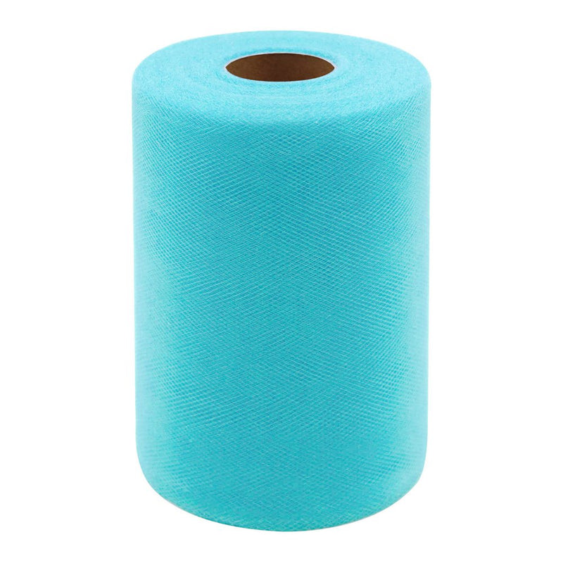 DIY Tool Water Blue Tulle Fabric Spool Tulle Tape for Water Blue Totem Bow Baby Party Birthday Party Wedding Decorations Christmas Craft Supplies  Ruidigrace Blue  