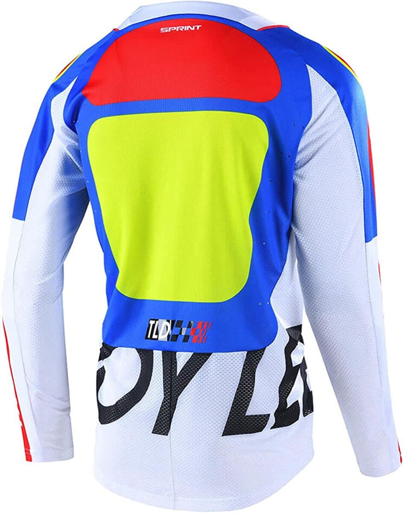 Troy Lee Designs Cycling MTB Bicycle Mountain Bike Jersey Shirt for Men, Sprint Jersey Drop in SRAM Sporting Goods > Outdoor Recreation > Cycling > Cycling Apparel & Accessories Troy Lee Designs   