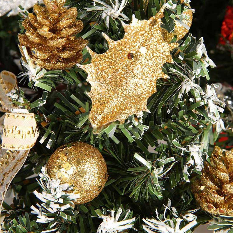 Tabletop Christmas Tree, 12 Inch Decorative Ornament Small Xmas Tree Festival Party Home Table Decor Xmas Gifts