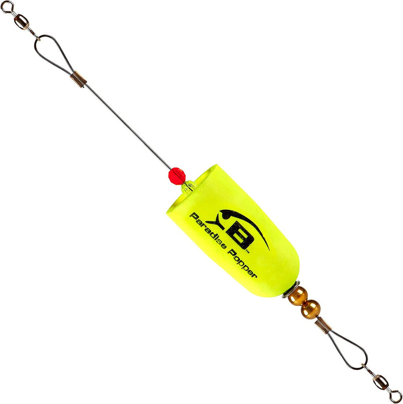 Bomber Lures Paradise Popper X-Treme Popping Cork Float for Carolina Rig Sporting Goods > Outdoor Recreation > Fishing > Fishing Tackle > Fishing Baits & Lures Pradco Outdoor Brands Yellow Popper 