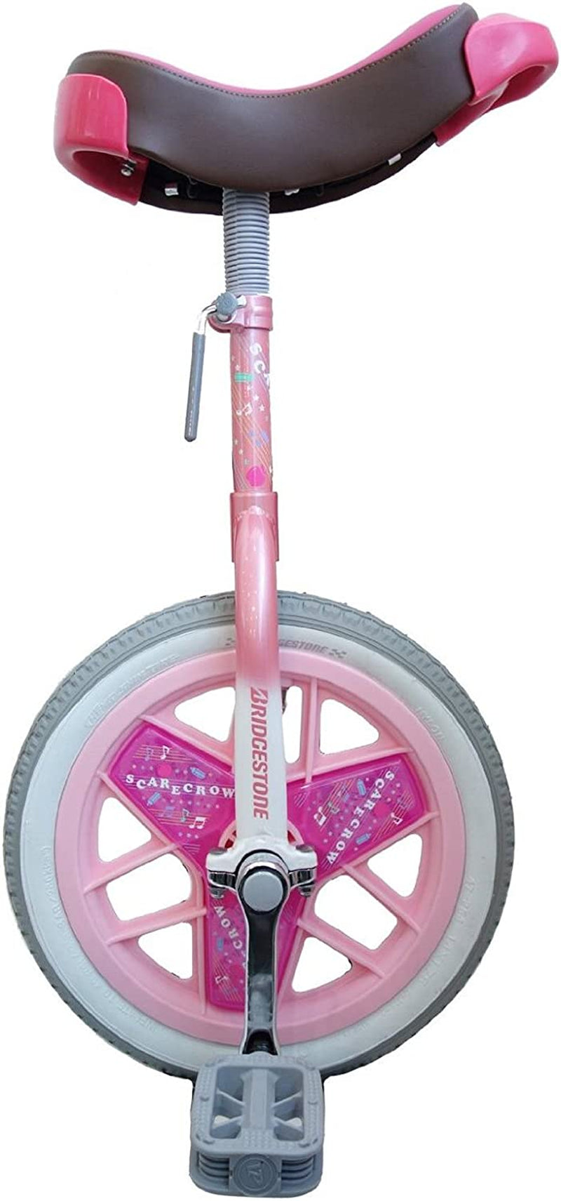 Bridgestone Scarecrow Children'S Unicycle Sporting Goods > Outdoor Recreation > Cycling > Bicycles ブリヂストン(BRIDGESTONE) safety pink 14 Main unit