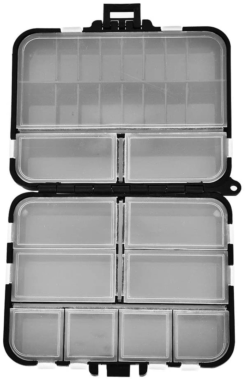 VGEBY1 Fishing Lure Box, Plastic Double Sided Tackle Baits Tackles Hooks Storage Box Fishing Accessory Container Sporting Goods > Outdoor Recreation > Fishing > Fishing Tackle VGEBY1   