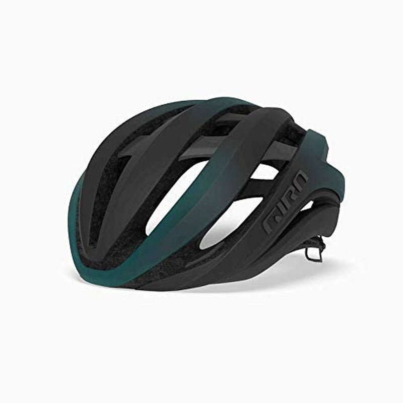 Giro Aether Spherical Adult Road Cycling Helmet Sporting Goods > Outdoor Recreation > Cycling > Cycling Apparel & Accessories > Bicycle Helmets Giro Matte True Spruce/Black Fade (2020) Large (59-63 cm) 