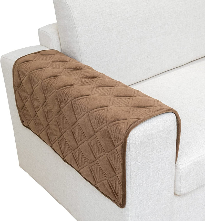 Eismodra Sectional Couch Covers,L Shape Sofa Slipcover Furniture Protector for Dogs Cats Pet Chaise Lounge 3 Cushion Couch Loveseat,Light Brown 36 X 63 Inches (Only 1 Piece) Home & Garden > Decor > Chair & Sofa Cushions Eismodra Light Brown 28''x28''/Square 