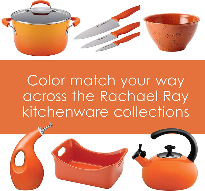 Rachael Ray Gadgets Utensil Kitchen Cooking Tools Set, 6 Piece, Orange Home & Garden > Kitchen & Dining > Kitchen Tools & Utensils Meyer   