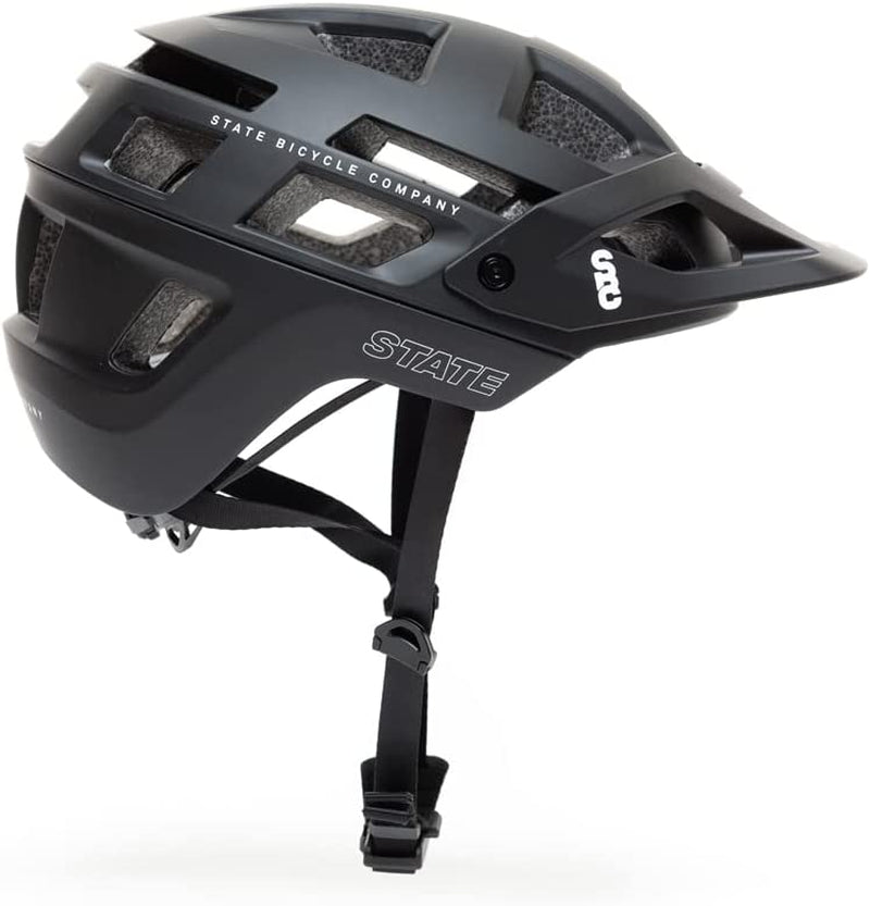State Bicycle Co. - All-Road Helmet - Black - Medium (55-59Cm) Sporting Goods > Outdoor Recreation > Cycling > Cycling Apparel & Accessories > Bicycle Helmets State Bicycle Company   