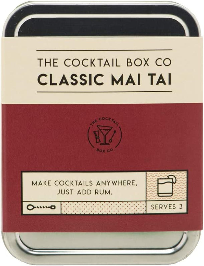 Mai Tai Cocktail Kit - the Cocktail Box Co. Premium Cocktail Kits - Make Hand Crafted Cocktails. Great Gift for Any Cocktail Lover and Makes the Perfect Travel Companion!