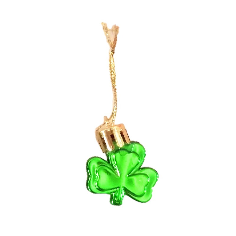 DTOWER 12 Pieces Valentines Day Ornaments for Tree St.Patrick'S Day Porch Shamrock Wall Decor Good Luck Clover Shelf Festival Pendant Light Green Home & Garden > Decor > Seasonal & Holiday Decorations DTOWER   