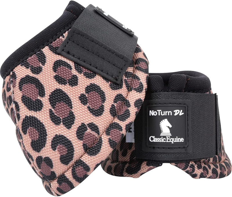 Classic Equine Dyno Turn Bell Boots Sporting Goods > Outdoor Recreation > Fishing > Fishing Rods CLASSIC ROPE COMPANY Cheetah Medium 