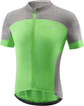 BALEAF Men'S Cycling Jerseys Tops Biking Shirts Short Sleeve Bike Clothing Full Zipper Bicycle Jacket with Pockets Sporting Goods > Outdoor Recreation > Cycling > Cycling Apparel & Accessories BALEAF 03-green X-Large 