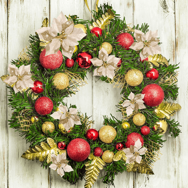 36 Pieces Christmas Glitter Poinsettia Artificial Flowers Christmas Flowers Decorations Wedding Xmas Tree New Year Ornaments (Gold, Double Layer Hollow Style) Home & Garden > Decor > Seasonal & Holiday Decorations& Garden > Decor > Seasonal & Holiday Decorations WILLBOND   