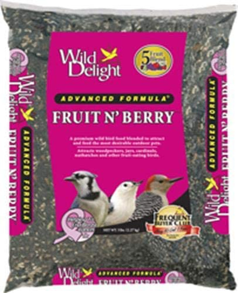 Wild Delight Fruit N' Berry Bird Food, 5 Lb Animals & Pet Supplies > Pet Supplies > Bird Supplies > Bird Food Arett Sales - LG Advanced Formula 5 lb 