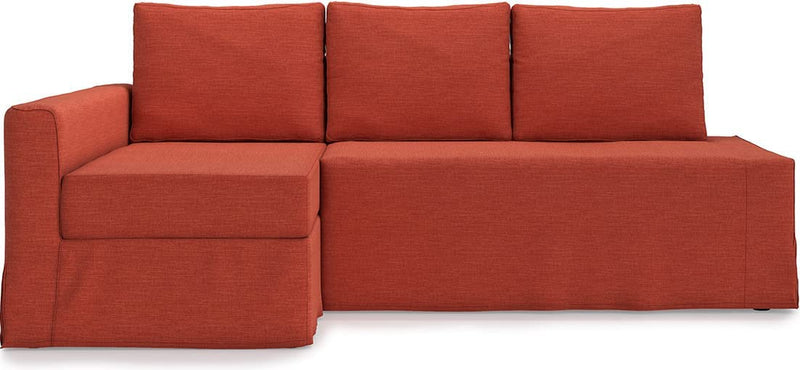 TLYESD Easy Fit Friheten Sleeper Sofa Cover Replacement for Couch Cover IKEA Friheten 3 Seat Sofa Bed Slipcover ,Friheten Sleeper Sofa Cover (Chaise on Left- Face to Sofa) Home & Garden > Decor > Chair & Sofa Cushions TLYESD Orange Left Chaise 