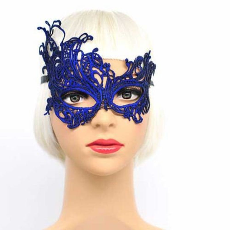 Lace Bronzing Mask Eye Sexy Masquerade Ball Halloween Party Dress Costume Party Masks Apparel & Accessories > Costumes & Accessories > Masks Meihuida   