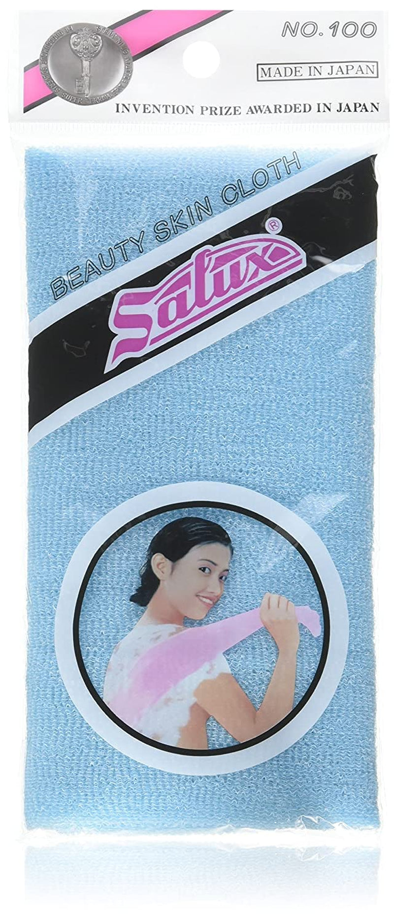 Salux Nylon Japanese Beauty Skin Bath Wash Cloth/Towel (3) Blue Home & Garden > Linens & Bedding > Towels Thinkpichaidai   