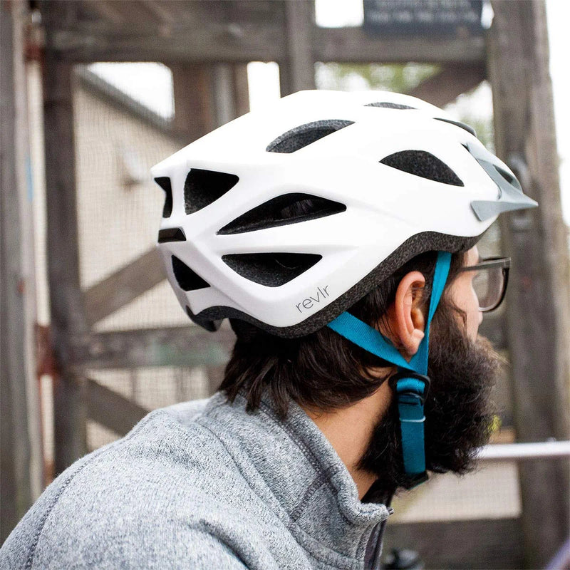 Freetown Revlr Bike Helmet | Secure, Dial Fit, EPS, Impact Protection, 23 Vents, Fidloc Magnetic Buckles, Integrated Chin Pad | Adults, Commuters, Urban Riders, Solid Colors Sporting Goods > Outdoor Recreation > Cycling > Cycling Apparel & Accessories > Bicycle Helmets Freetown   