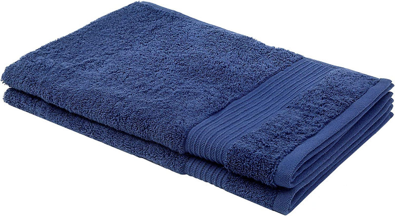 Luxury Extra Large Oversized Bath Towels | Hotel Quality Towels | 650 GSM | Soft Combed Cotton Towels for Bathroom | Home Spa Bathroom Towels | Thick & Fluffy Bath Sheets | Dark Grey - 4 Pack Home & Garden > Linens & Bedding > Towels Bumble Towels Denim 2 Pack Hand Towels 