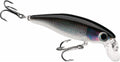 Dynamic Lures Trout Fishing Lure | Multiple BB Chamber inside | (2) - Size 10 Treble Hooks | for Fishing Bass, Trout, Walleye, Carp | Count 1 | Sporting Goods > Outdoor Recreation > Fishing > Fishing Tackle > Fishing Baits & Lures Dynamic Lures Silver/Black HD Trout 2.25 Inch 