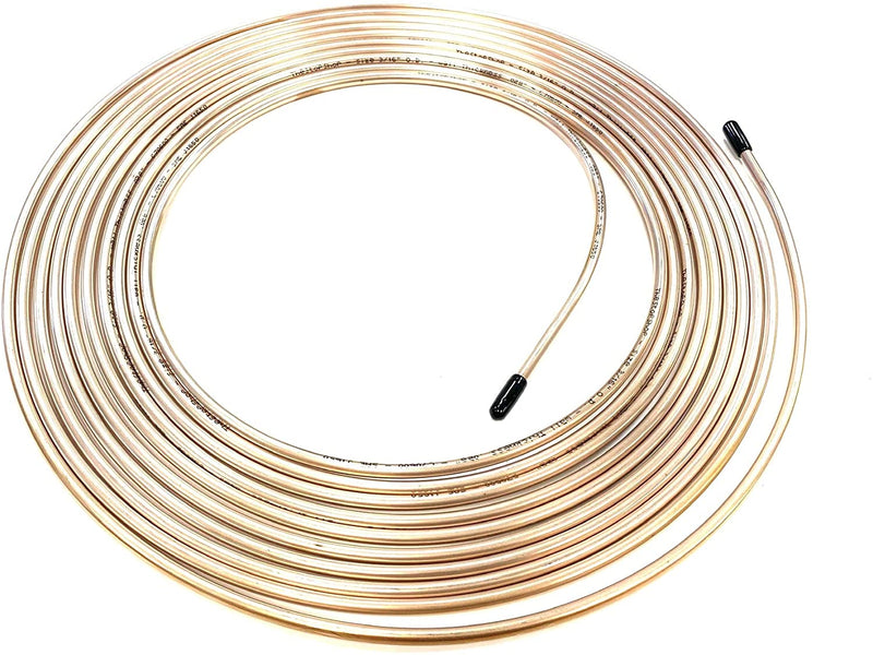 The Stop Shop 25 Ft. Roll / Coil of 3/16" (.028" Wall) Copper Nickel Brake Line Tubing Sporting Goods > Outdoor Recreation > Fishing > Fishing Rods The Stop Shop 25 Feet  