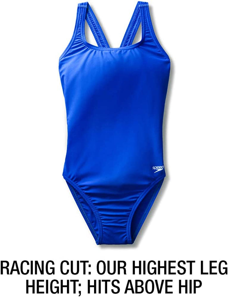 Speedo Girls' Swimsuit One Piece Prolt Super Pro Solid Youth Sporting Goods > Outdoor Recreation > Boating & Water Sports > Swimming > Swim Caps Speedo Children's Apparel   