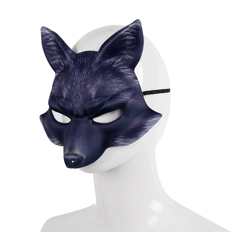 Halloween Mask Masquerade Masks Make up Face Mask Animal Mask Party Masks Masked Ball Cosplay Props Masks Costume Party Apparel & Accessories > Costumes & Accessories > Masks EFINNY   
