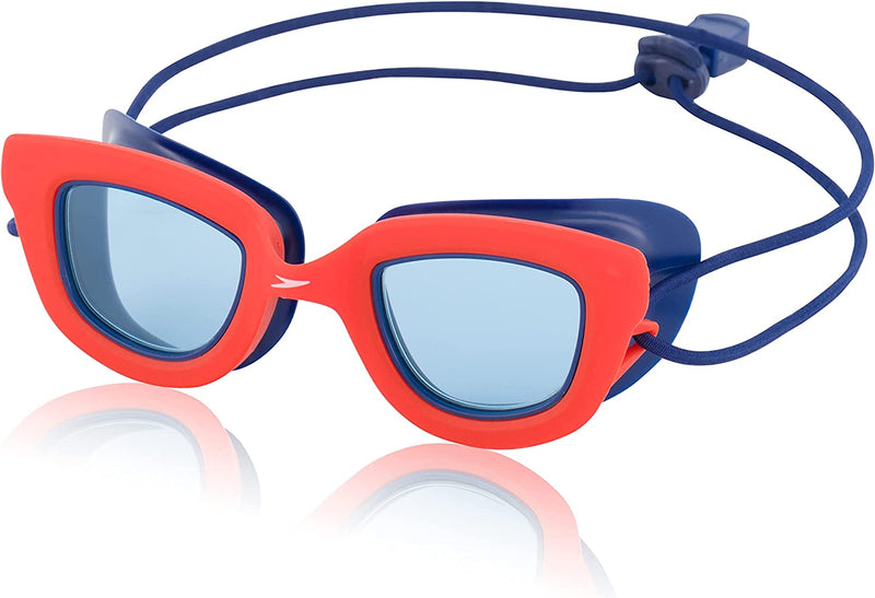 Speedo Unisex-Child Swim Goggles Sunny G Ages 3-8 Sporting Goods > Outdoor Recreation > Boating & Water Sports > Swimming > Swim Goggles & Masks Speedo Speedo Red/Cobalt  